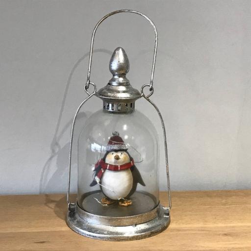 Ben The Penguin in Lantern Ornament 22294
