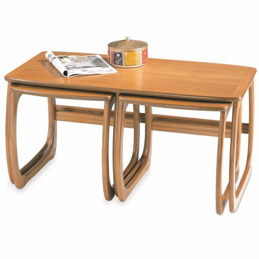 5424 Burlington Coffee Table Nest Nathan Burlington Lamp Table | Choice