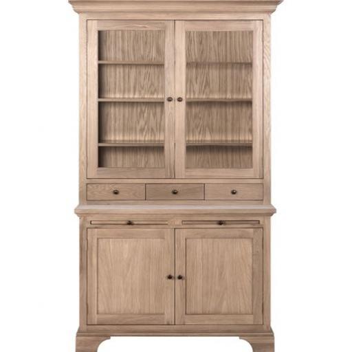 Henley 4ft Glazed Rack Dresser - Neptune Furniture