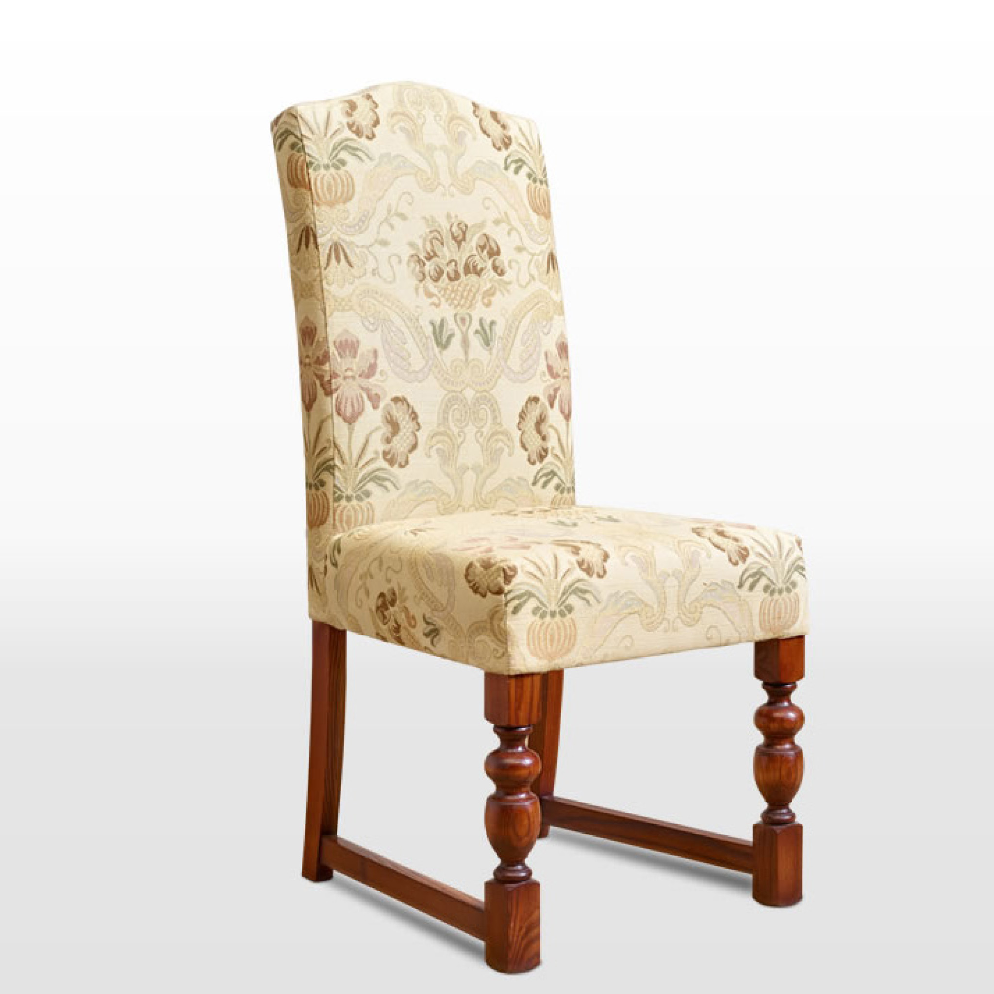2802 Upholstered Dining Chair Old Charm Furniture Wood Bros
