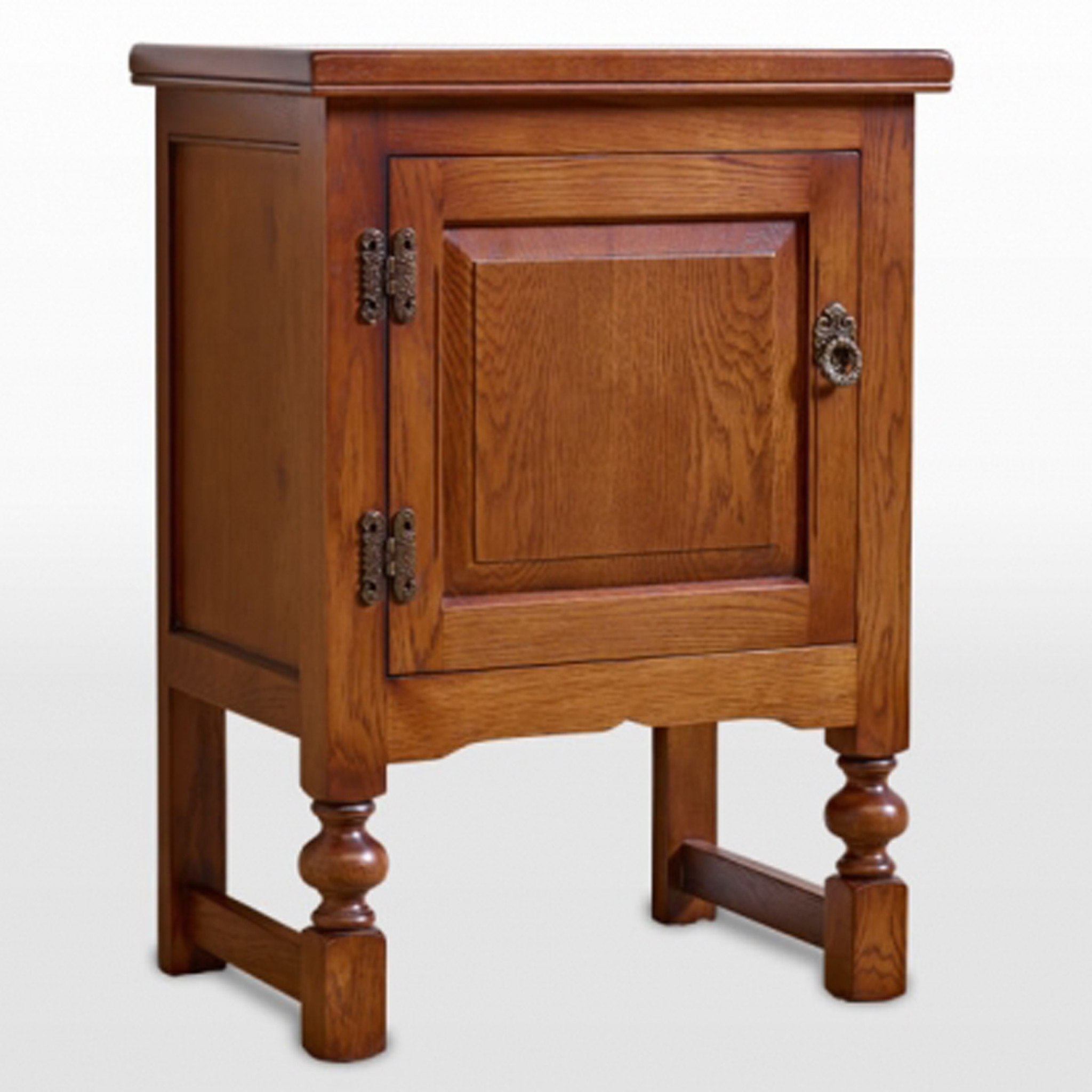 Oc2981 Single Door Pedestal Old Charm Furniture Wood Bros