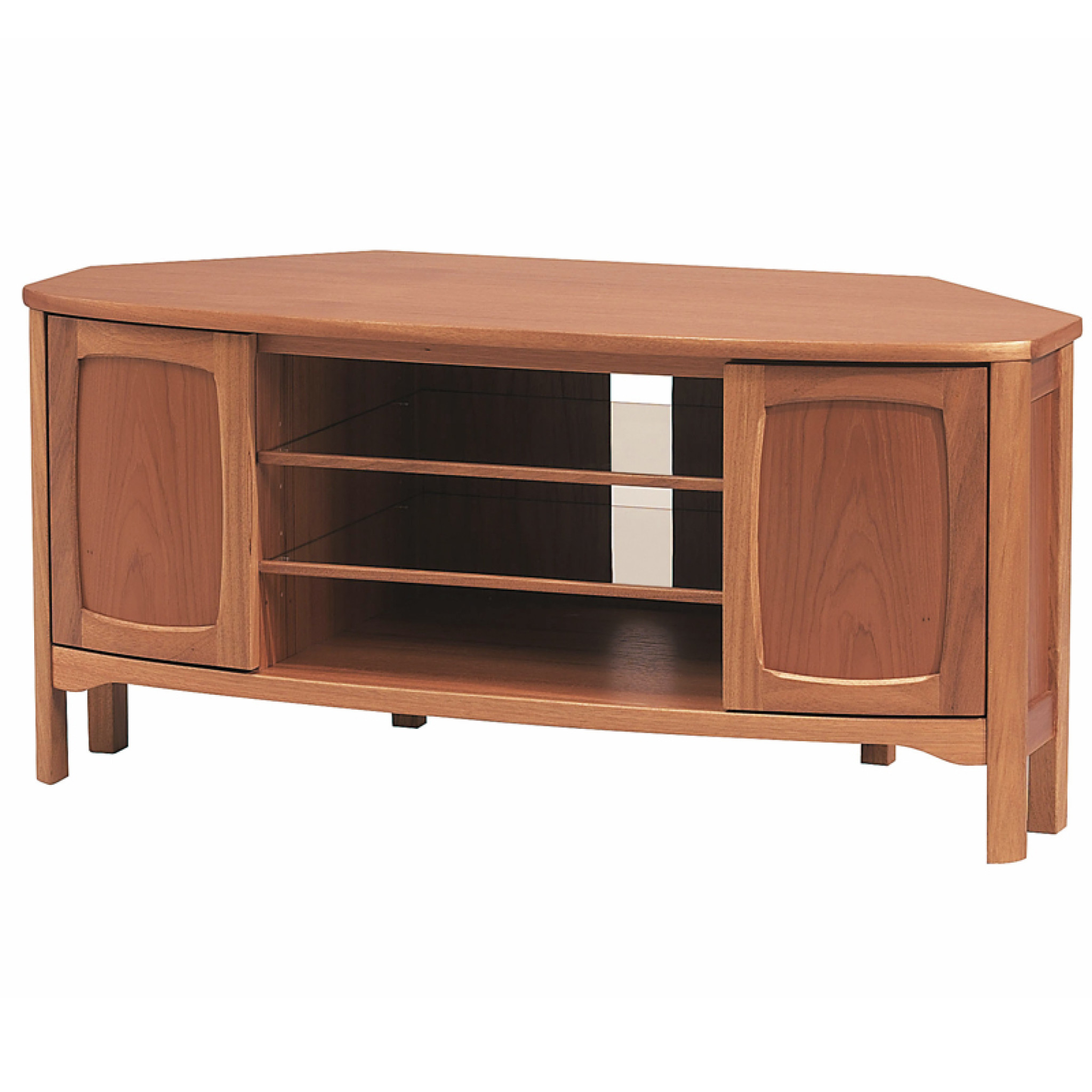 Nathan Furniture 5874 Shaped Corner TV Unit Shades Range
