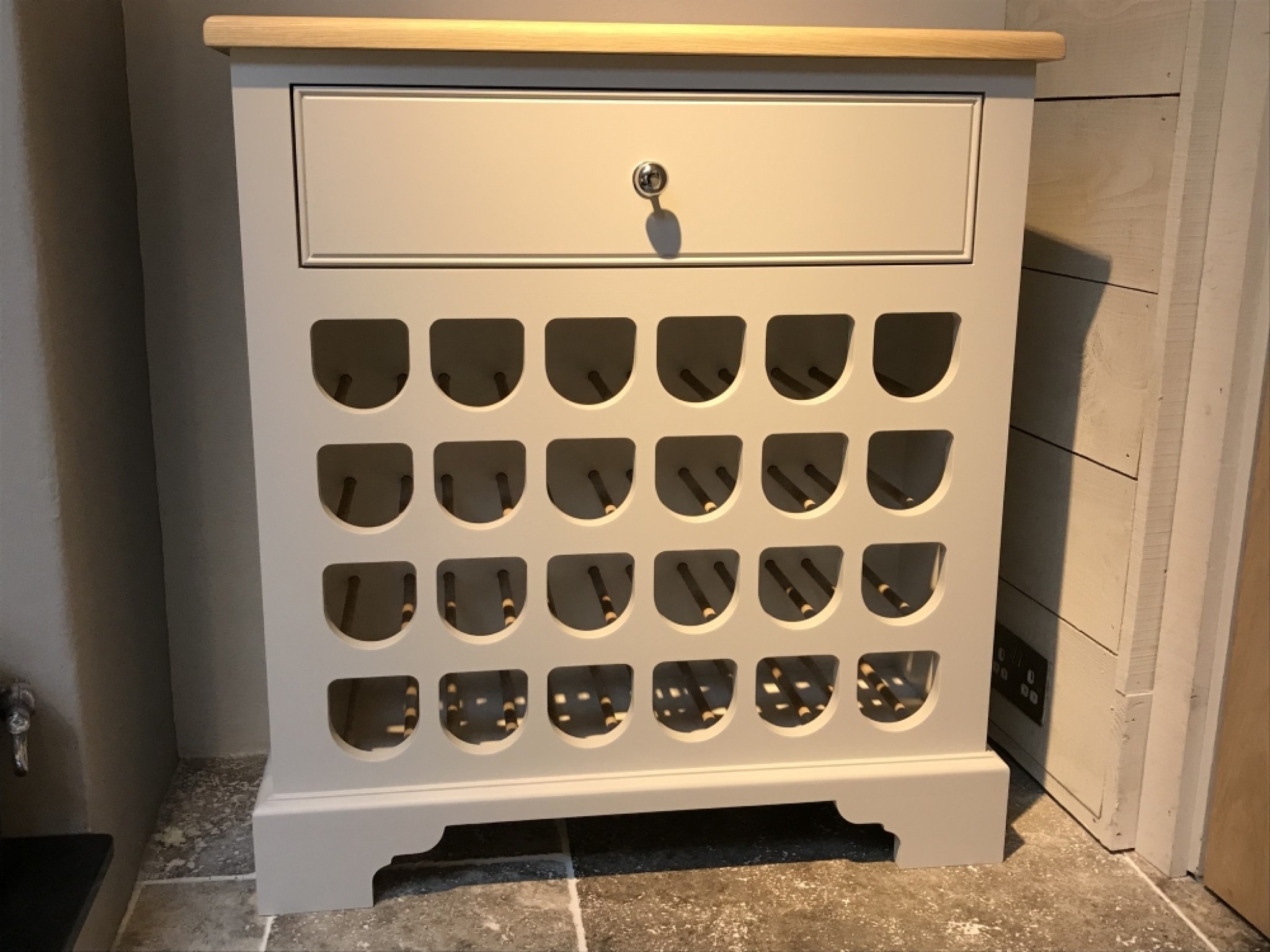 Neptune Chichester 2ft6 Wine Rack Neptune Furniture Clearance