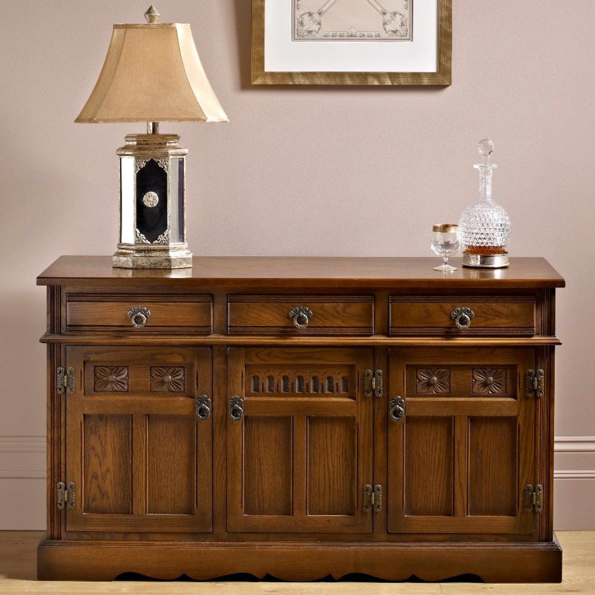 2145 Sideboard Old Charm Furniture Wood Bros