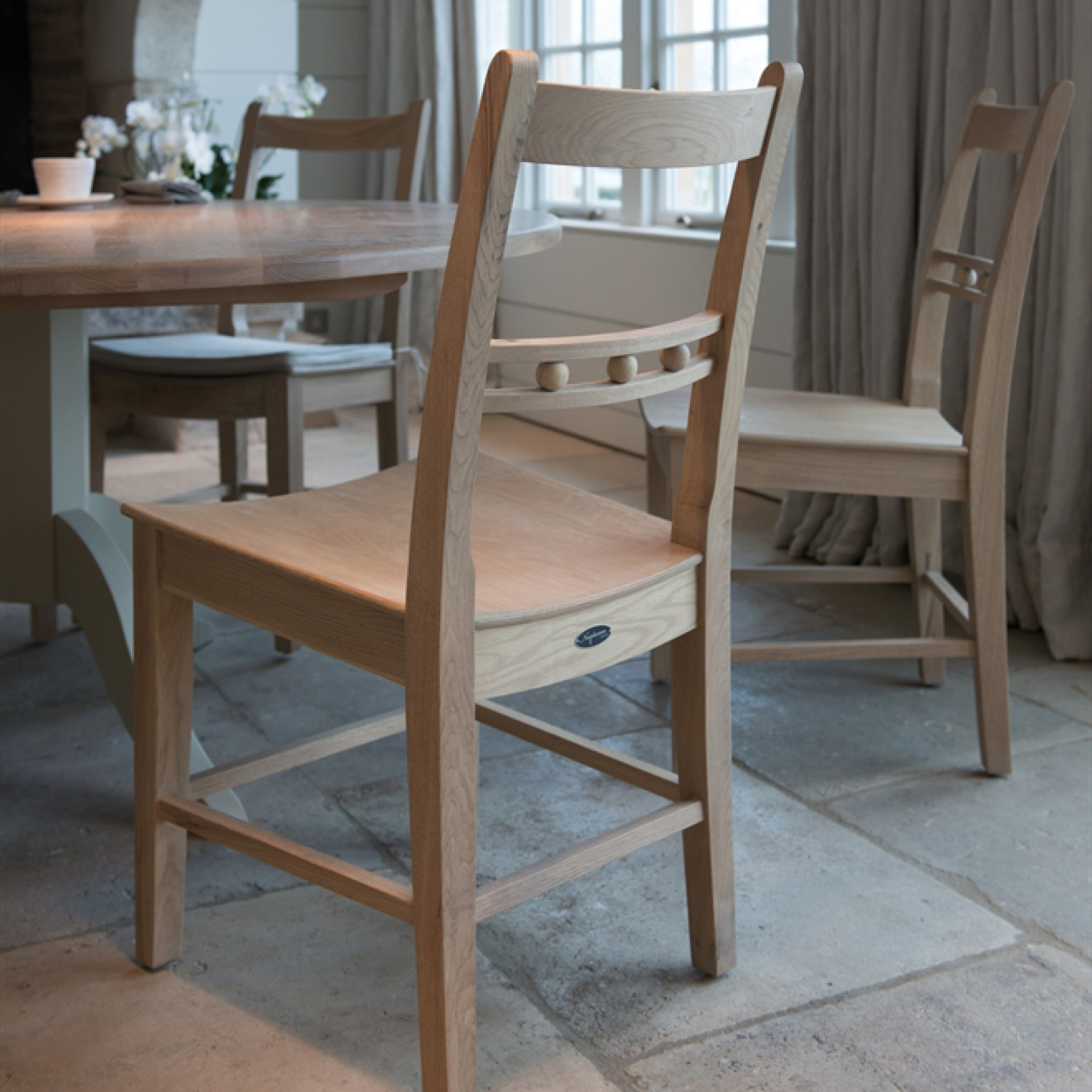 Suffolk Oak Dining Chair - Neptune Furniture