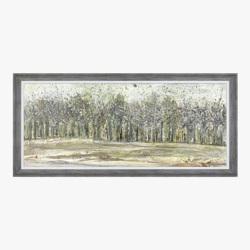 Ulyana Hammond - Shadow Grey Framed Canvas & Mount, 60 x 130cm