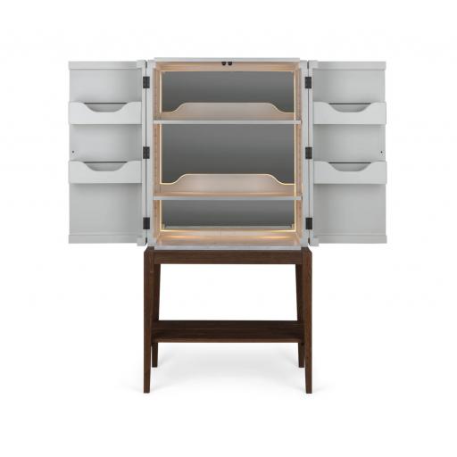 Ardingly Cabinet with Shelf, Marble and Mirror - Neptune Furniture