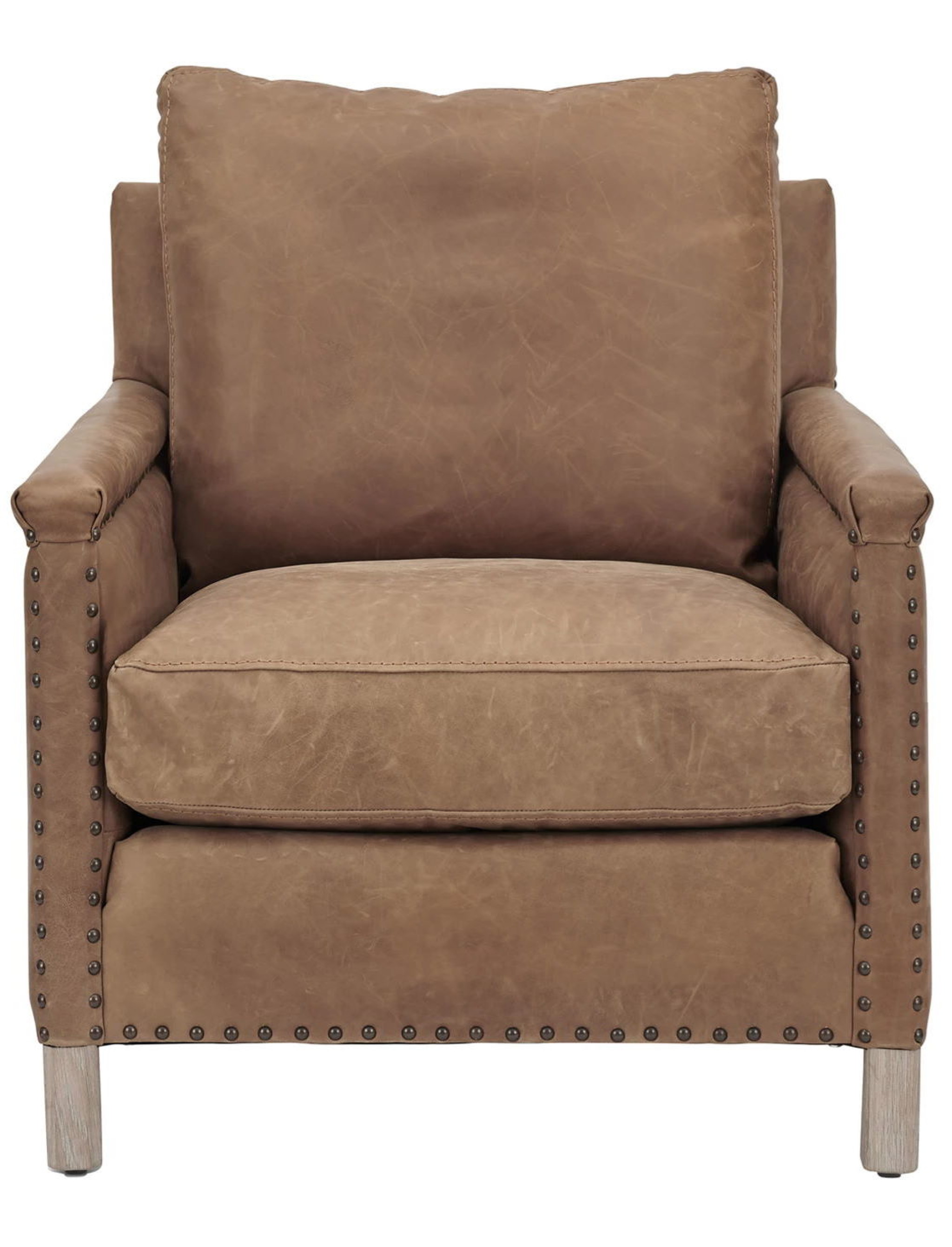 neptune leather armchair