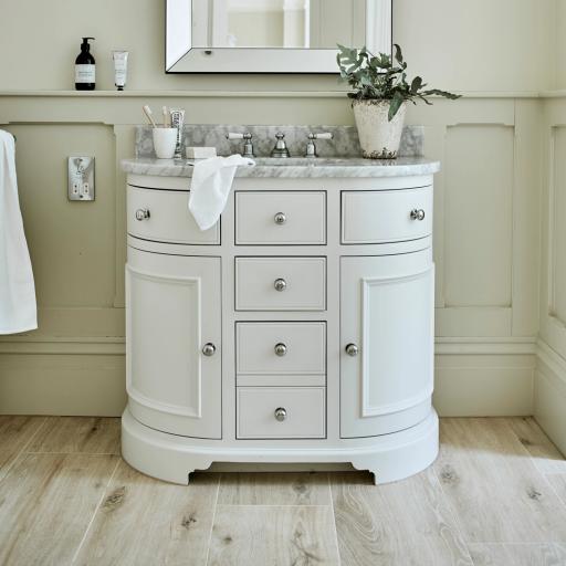 Chichester 960 Curved Washstand - Neptune Furniture