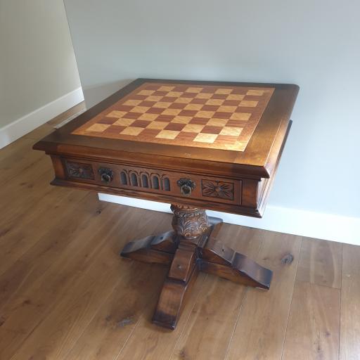 Wood Bros Old Charm Games Table in Light Oak