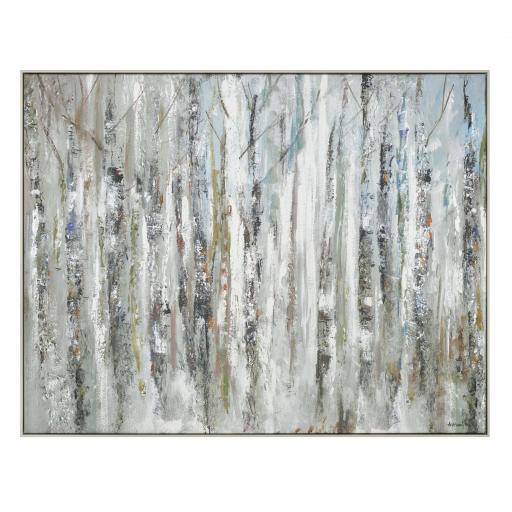 Anthony Waller - Sunlit Birch Framed 72 x 92cm
