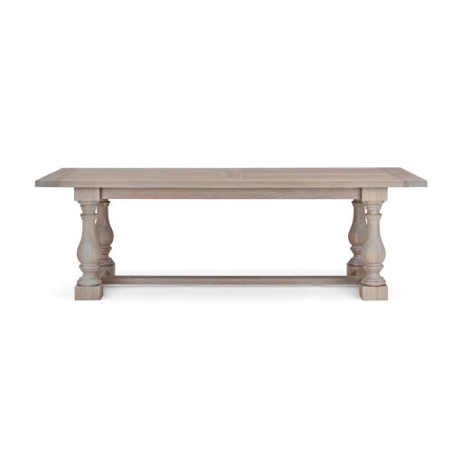 Balmoral 10 Seater Oak Rectangular Dining Table - Neptune Furniture