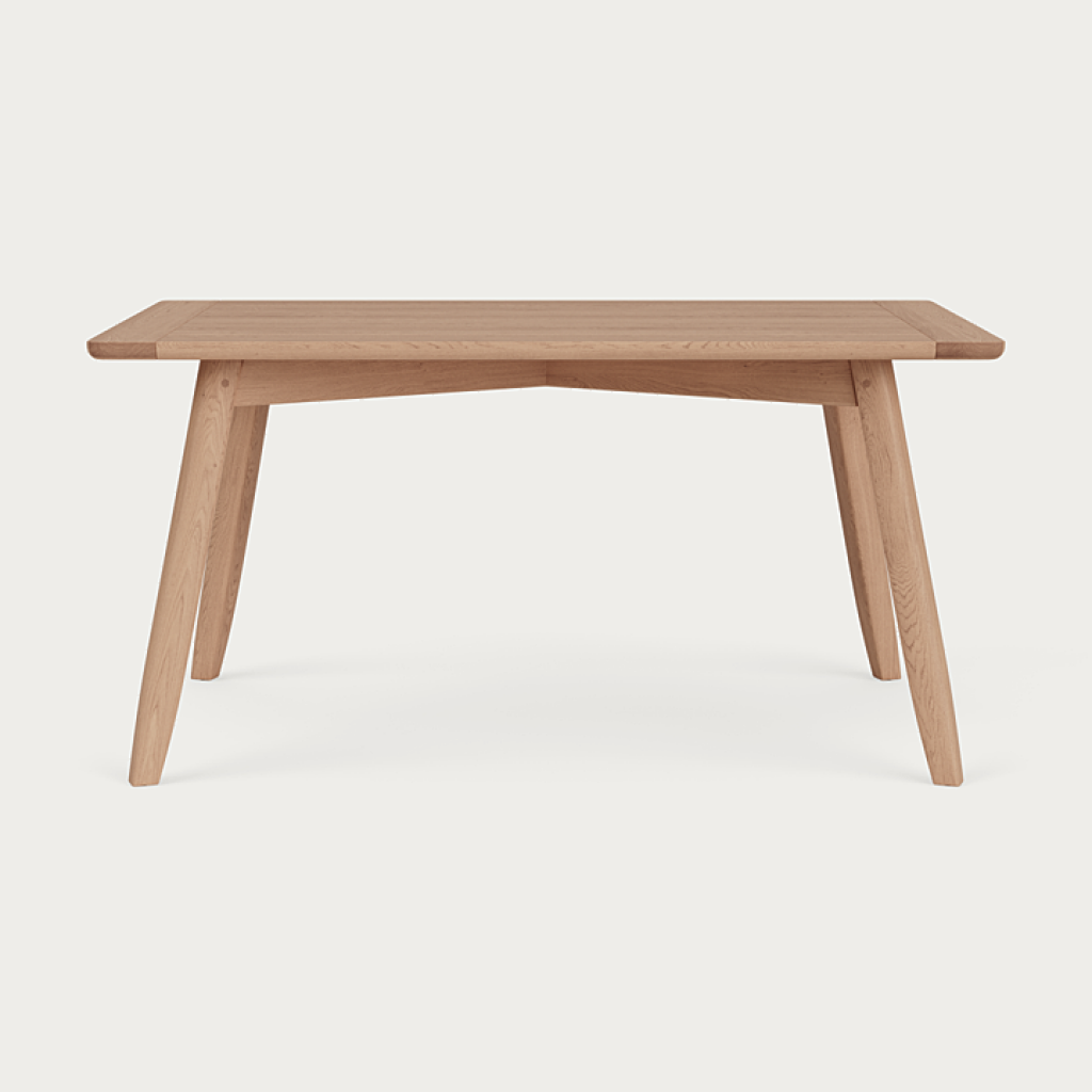 6 Seater Oak Dining Table Neptune Furniture