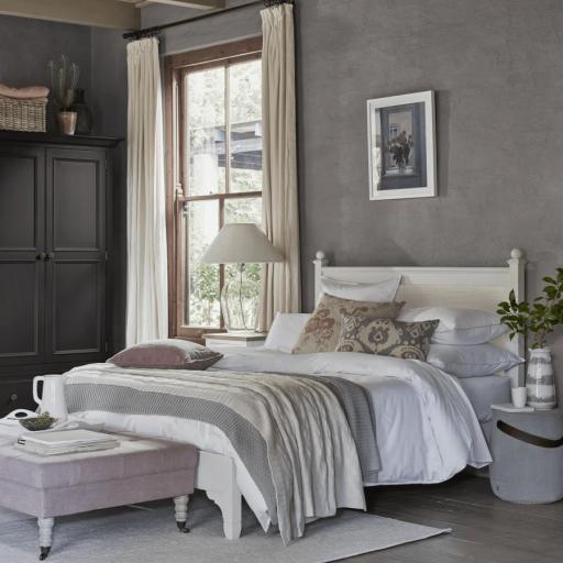 Chichester Bed, Upholstered Headboard - Neptune Bedroom Furniture