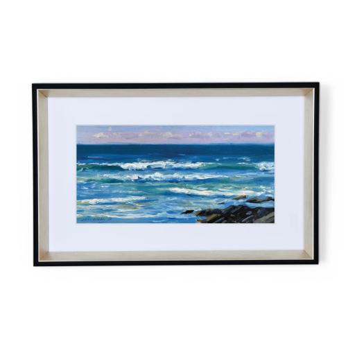 7am Waves, Pendower Beach, Print - Neptune Home