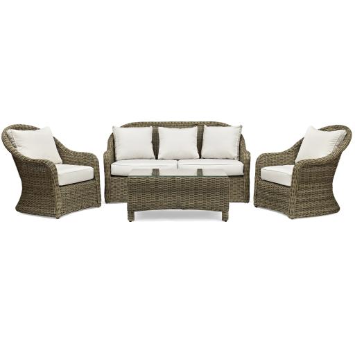 Purbeck Set - 1x sofa, 2x chairs & 1x Coffee Table - Neptune Furniture