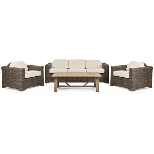 Tresco Set - 1x sofa, 2x chairs & 1x Coffee Table - Neptune Furniture