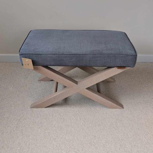 Neptune Alex Stool in Linara Smoke - NOW SOLD