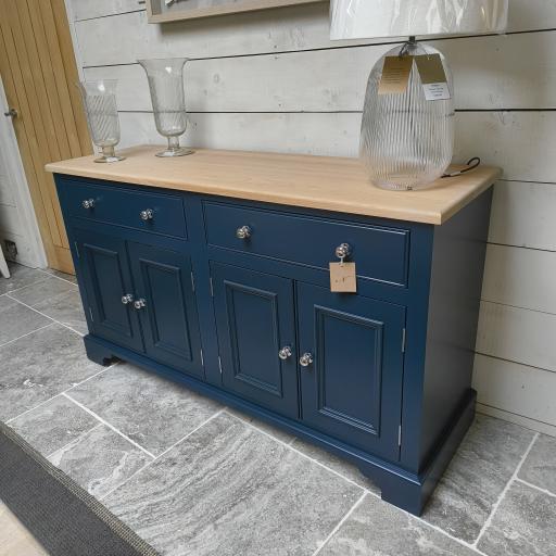 Chichester 5ft Sideboard in Navy - Neptune Clearance SALE