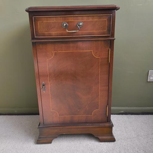 Vintage Mahogany single cupboard - Showroom Clearance